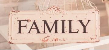 naambord familie